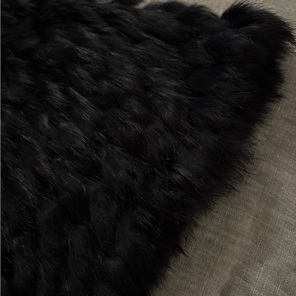 LINDA RICHARDS LUXURY VEST 100% Genuine Rabbit fur, like new, size medium - Picture 11 of 11